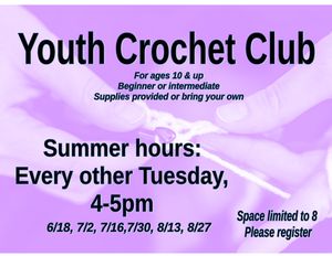 Youth Crochet Club